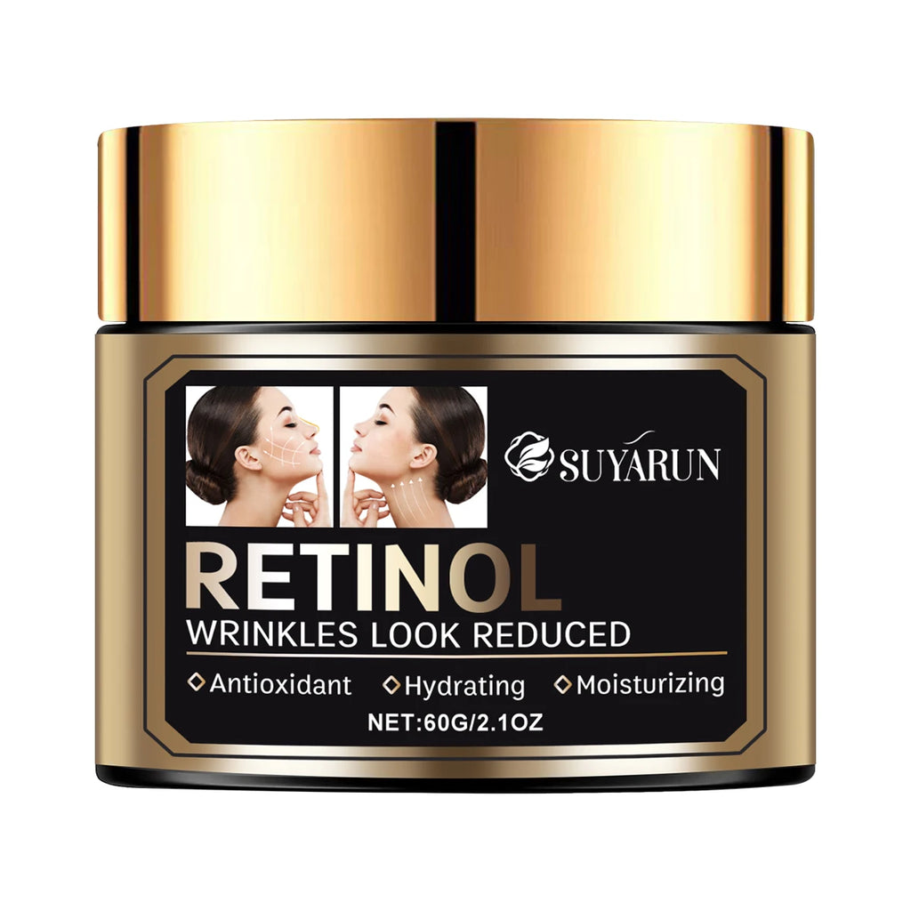 SUYARUN Retinol Face Cream – Hyaluronic Acid & Vitamin E Anti-Aging Face Cream Oasis Select 60g