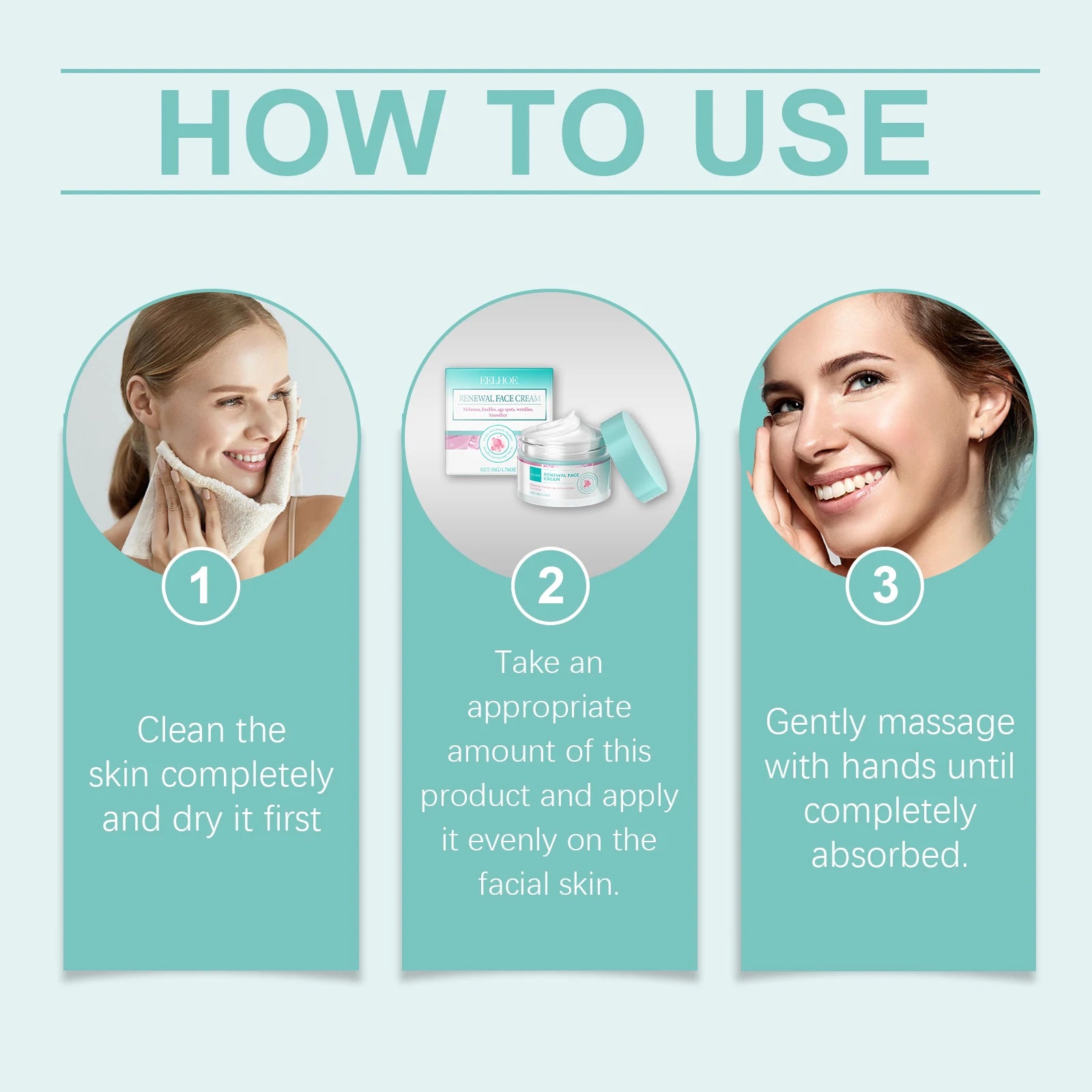 Eelhoe Radiant Face Cream – Deep Hydration & Brightening 50g Face Moisturizer Cream Oasis Select