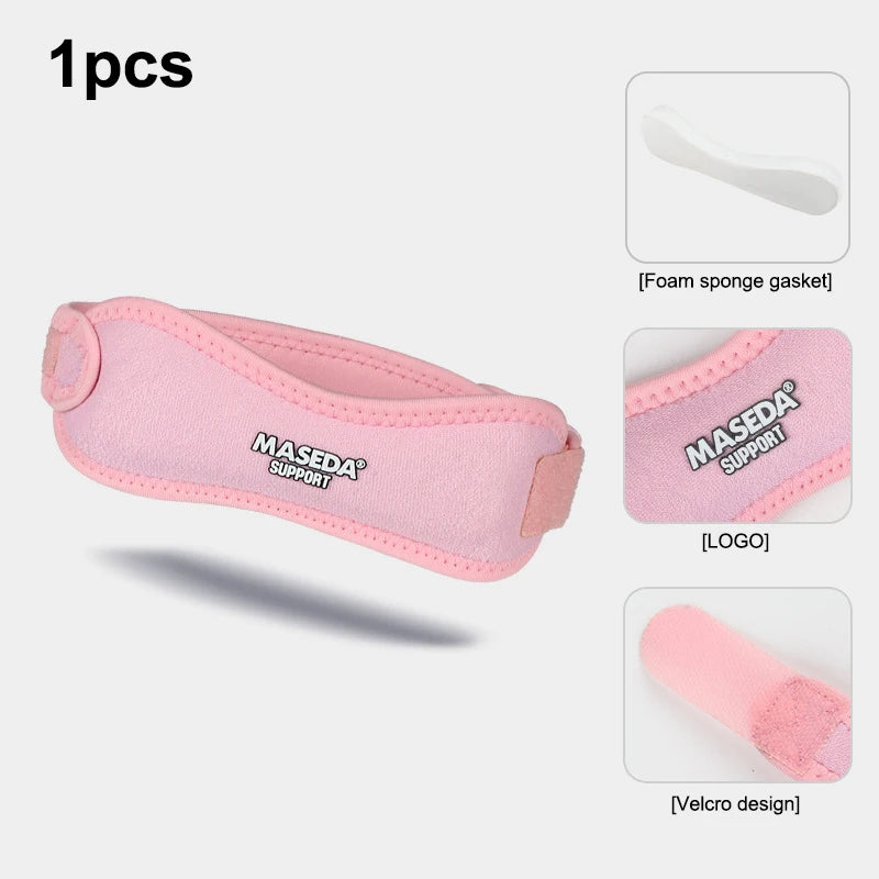 Adjustable Patellar Knee Strap – Running, Hiking & Sports Knee Support Strap Oasis Select Pink 1pcs