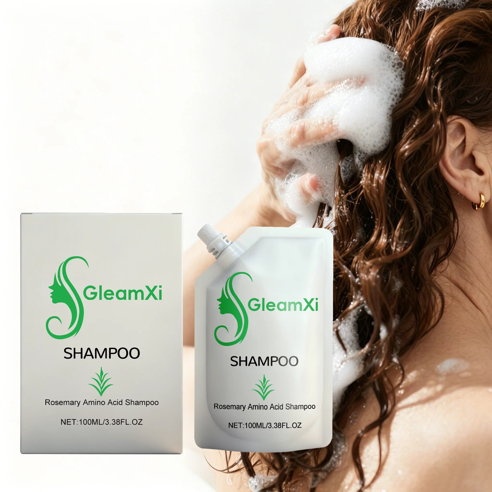 Gleamxi Rosemary Shampoo – Hair Growth & Scalp Oil Control Hair Growth Shampoo Oasis Select
