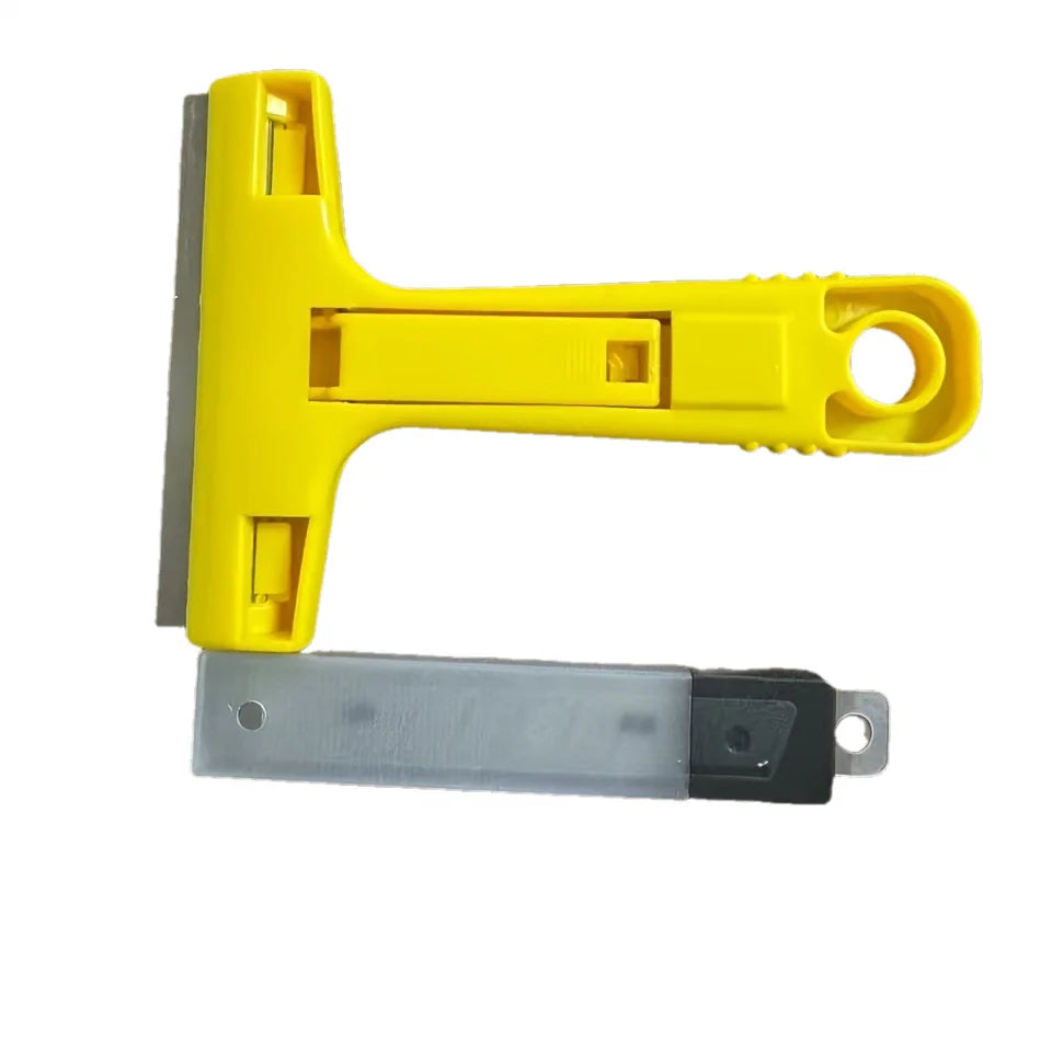 Wide Razor Blade Scraper Tool - Glass Cleaner Suitable for Stoves, Windows, Paint Removal, and Adhesive Residue Removal Oasis Select