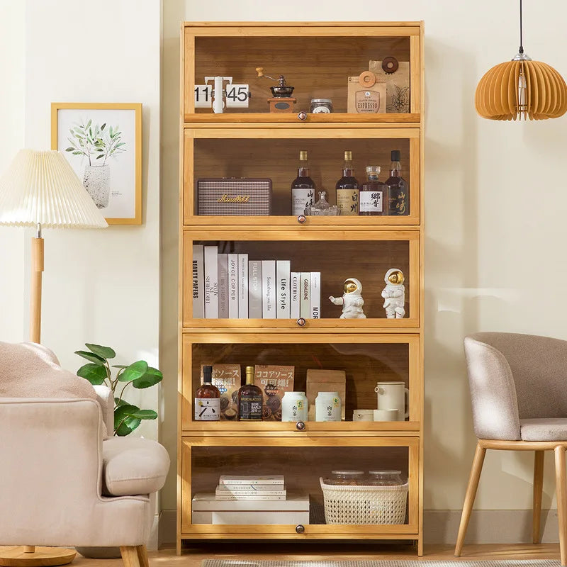 Storage Cabinet Locker Household Baby Wardrobe Children's Toys Snacks Simple Locker Multi-function Household Floor Cabinet Oasis Select