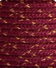 Core-spun Cotton Cord Bodhi Bead Bracelet Handmade Macrame Yarn
