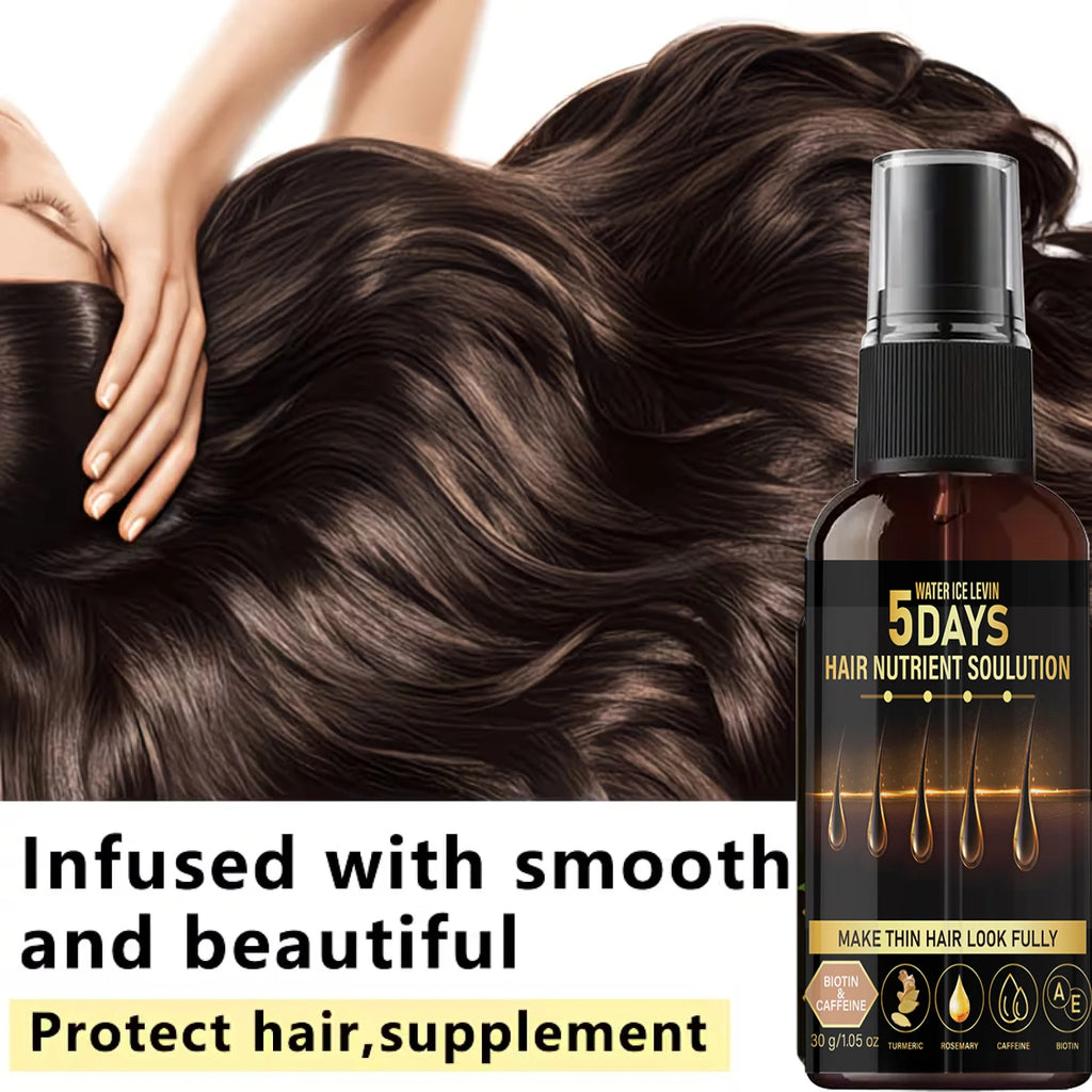 Biotin & Caffeine Hair Oil – Rosemary & Turmeric for Thicker Hair Hair Growth Oil Oasis Select