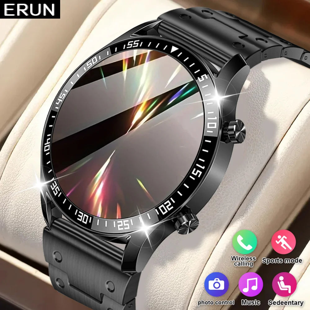 ERUN Men's Smartwatch – Bluetooth Calling & Sports Tracker