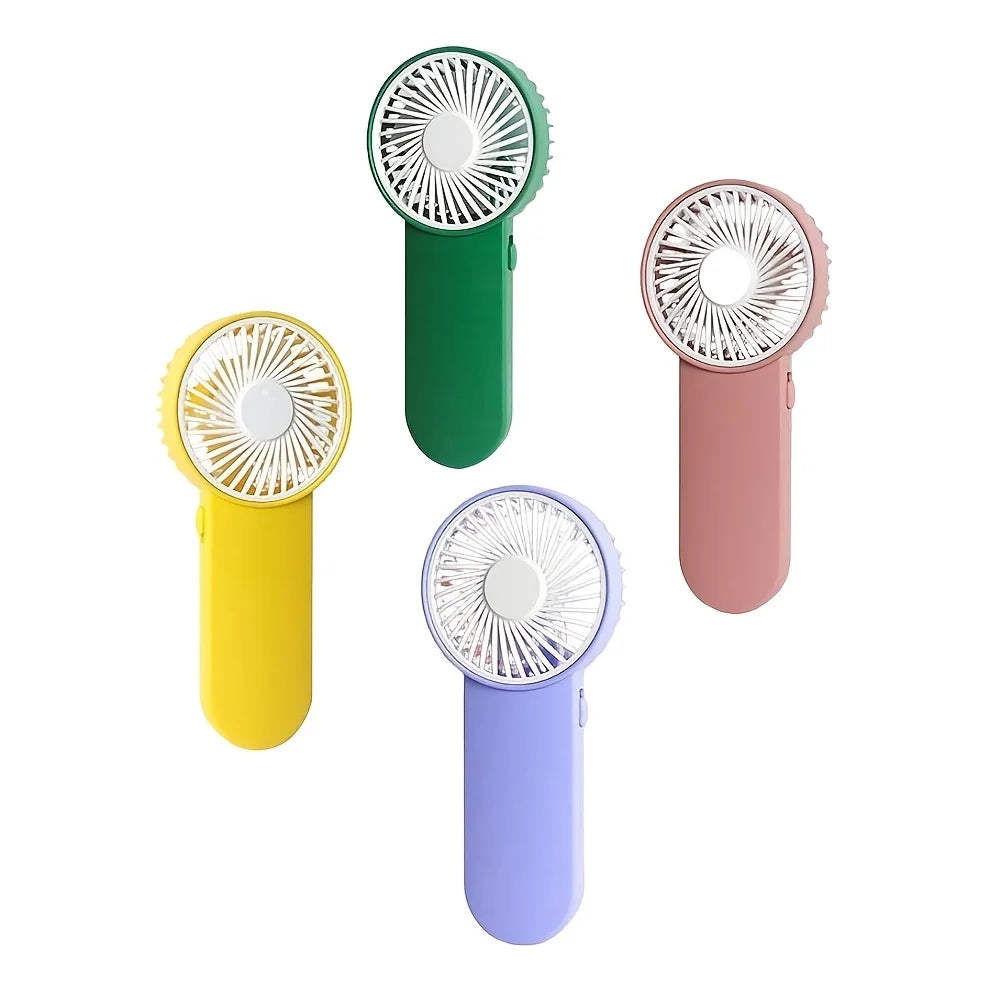 Portable Handheld Mini Fan, Powered By AA Batteries, Adjustable Single Speed, Ideal for Outdoor Use Mini Fan Oasis Select