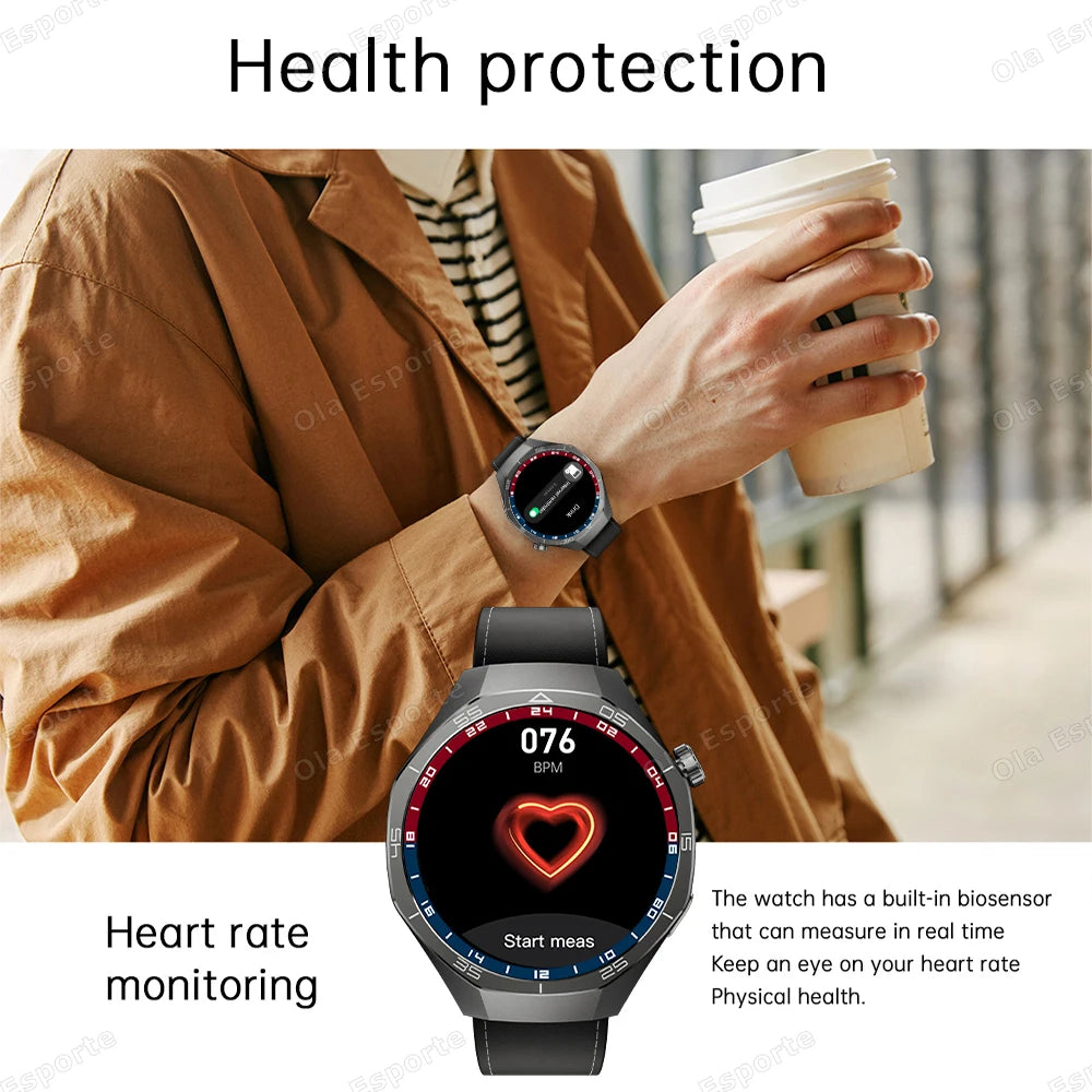 Ola Esporte Sport Smartwatch – AMOLED, Bluetooth Call & Tracker