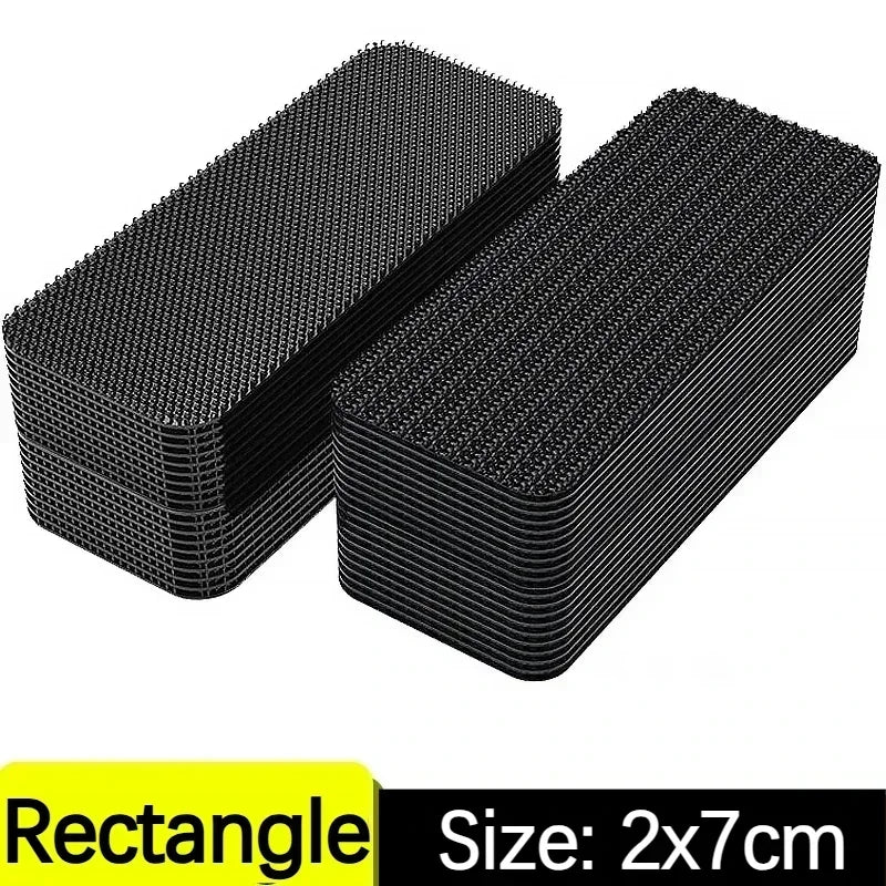 Self Adhesive Tape Hook and Loop Strips Sticky Back Fastener Heavy Duty Mounting Strips Instead of Holes and Screws Adhesive Oasis Select 10pairs Rectangle- 20x70mm