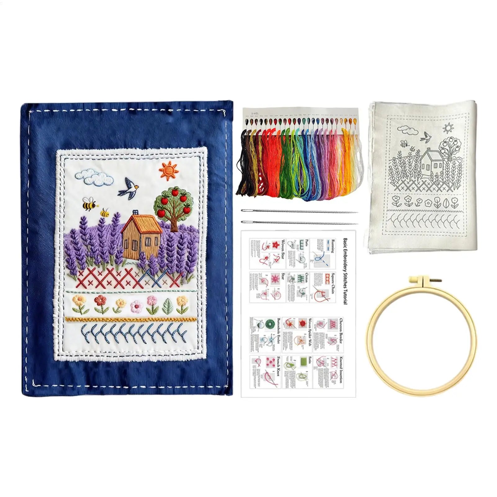Embroidery Stitches Book for Beginners – 90+ DIY Techniques