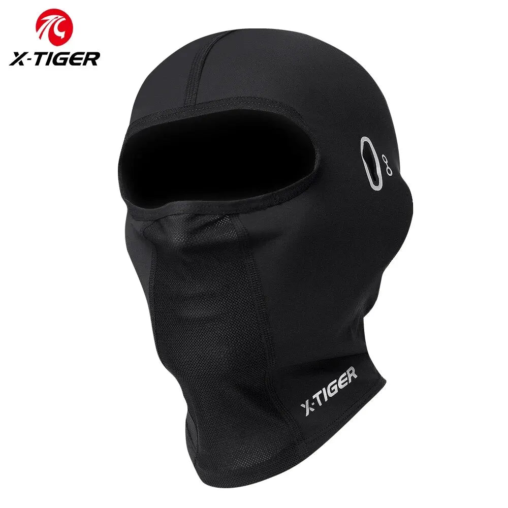 X-TIGER Sun Protection Cycling Mask Scarf Ice Silk Outdoor Masks for Men Cool Face Cover Sports Bicycle Mask Oasis Select
