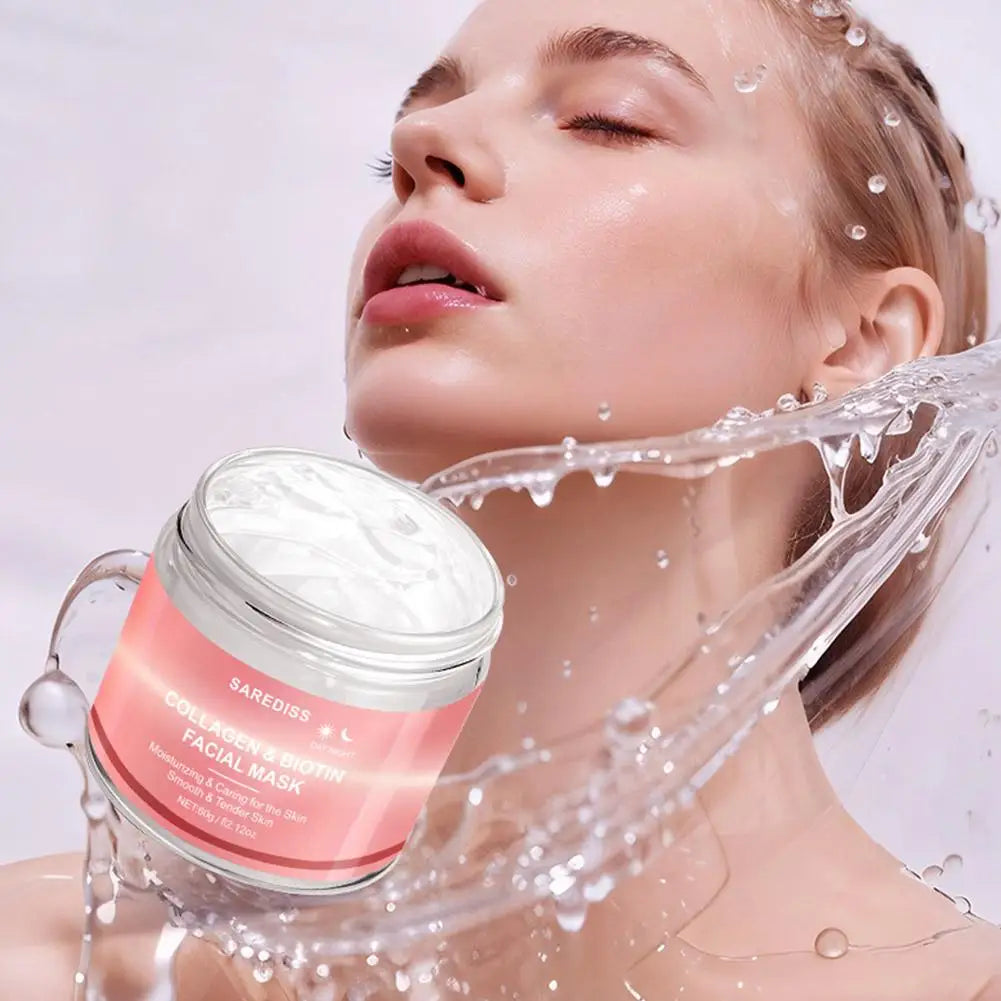 Collagen Overnight Peel-Off Face Mask – Hydrate & Firm Skin Collagen Face Mask Oasis Select