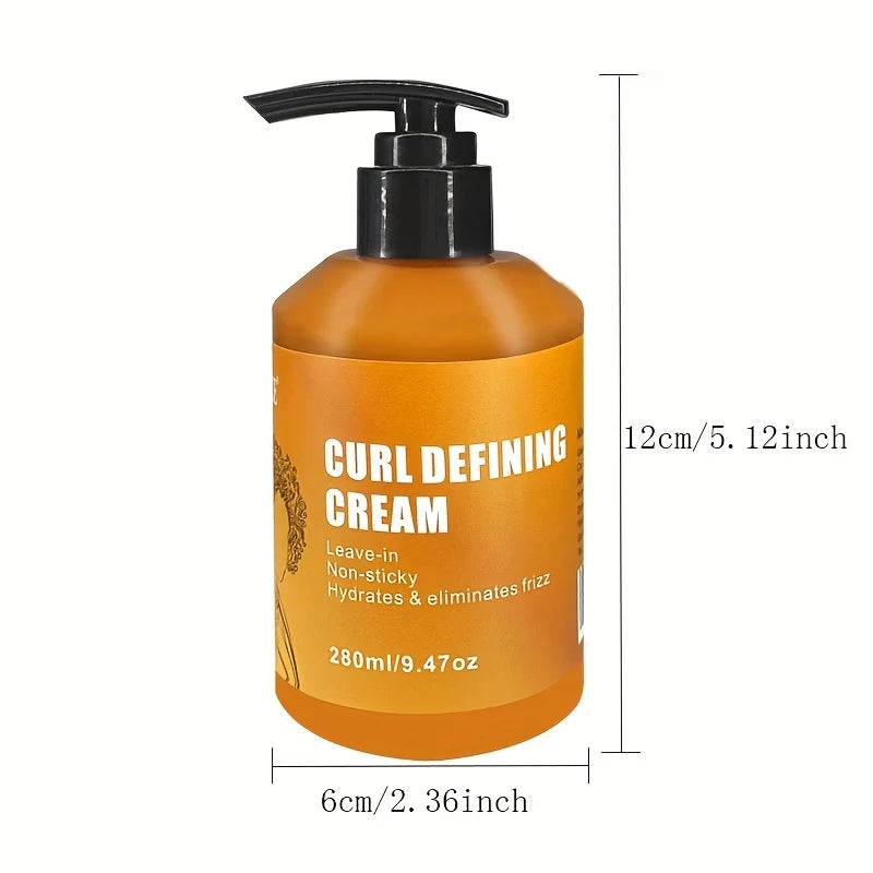 Curl Defining Cream with Argan Oil for Wavy & Curly Hair 280ml