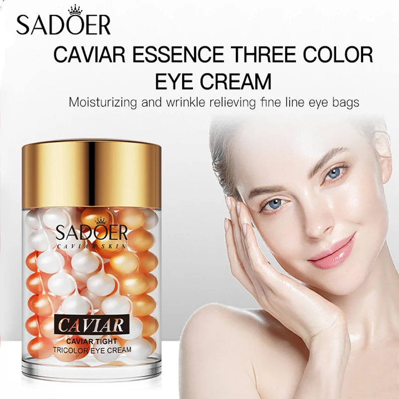 SADOER Caviar Collagen Eye Cream – Firming & Moisturizing 60g