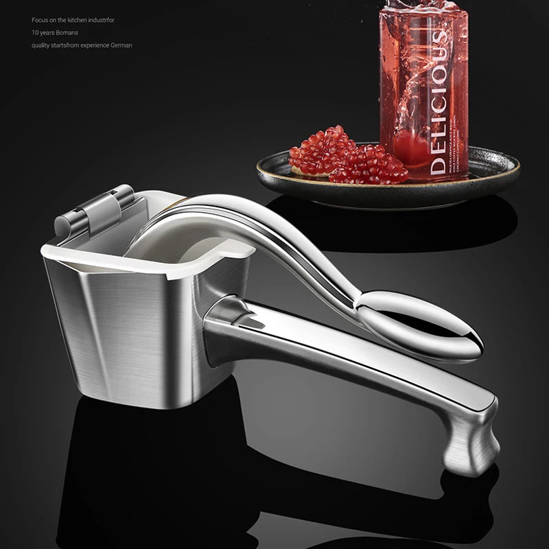 Manual Citrus Juicer | 304 Stainless Steel Lemon & Orange Press