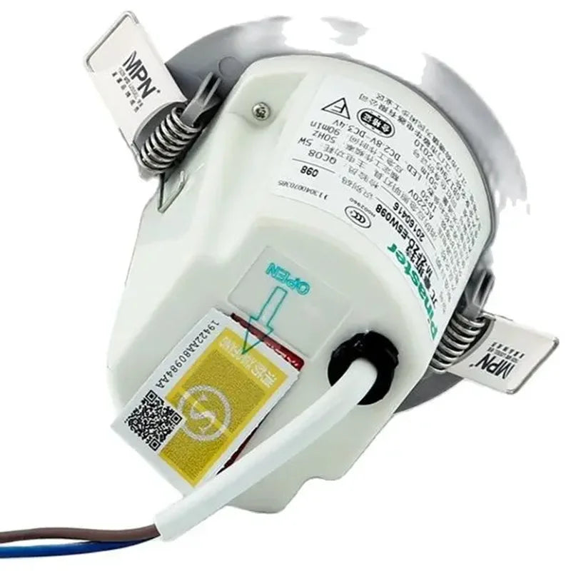 5W LED Recessed Emergency Downlight | 90-Min Backup AC 85-265V