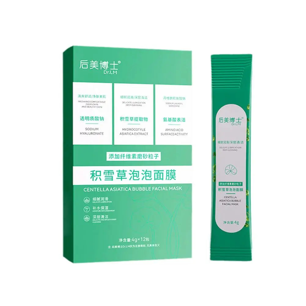 Anthocyanin Bubble Mask – Blackhead Removal & Pore Minimizer 12pc Bubble Face Mask Oasis Select A Centella CN