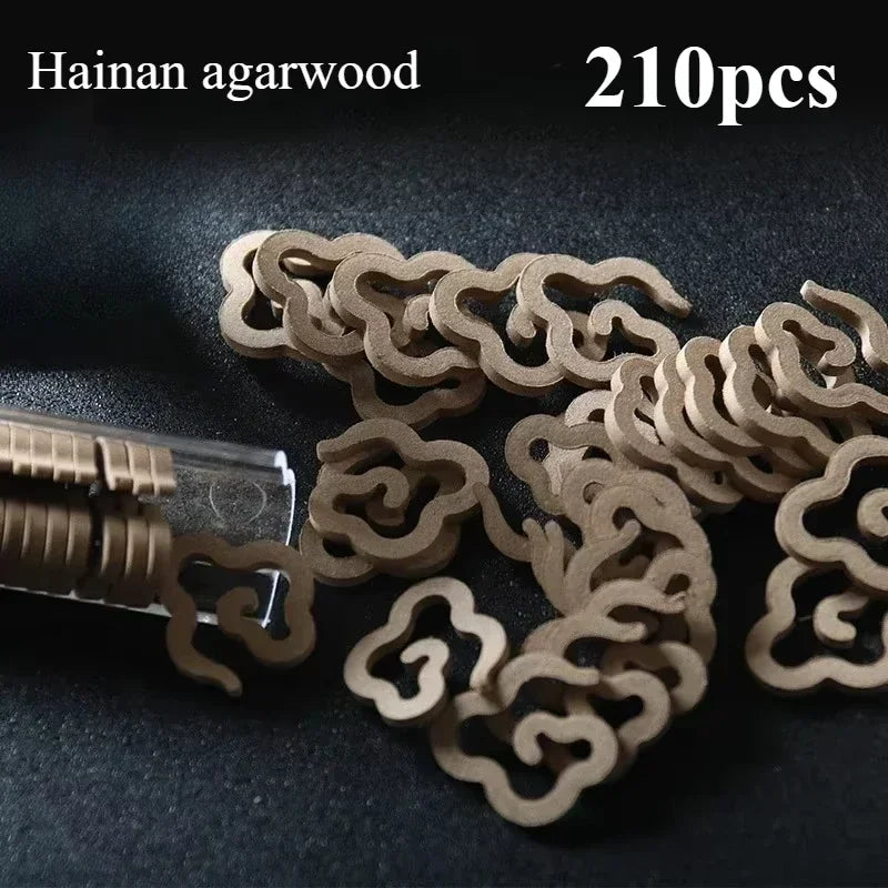 5 Bottle of Small Xiangyun Coiled Incense Nha Trang Agarwood and Sandalwood ambergris , Multiple Scents (42 Pieces Per Bottle) Oasis Select Hainan agarwood