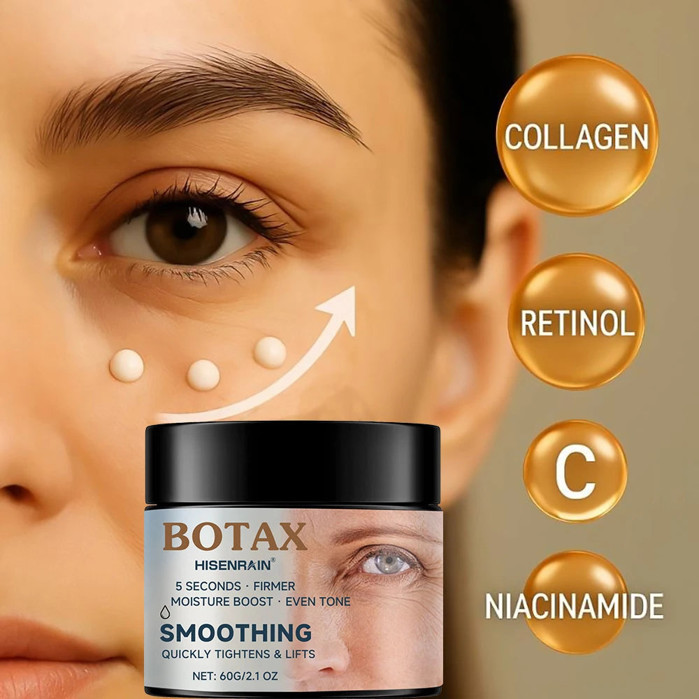 HISENRAIN Botax Eye Cream Moisturizing & Hydrating Anti-Aging Treatment, Reduce Dark Circles Wrinkles Puffy Eyes. Oasis Select