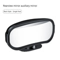 1PC Car Mirror Auxiliary Rear View Mirror Wide Angle Side Rear Mirrors Reverse Blind Spot 360° Adjustable Car Accessories Oasis Select Black