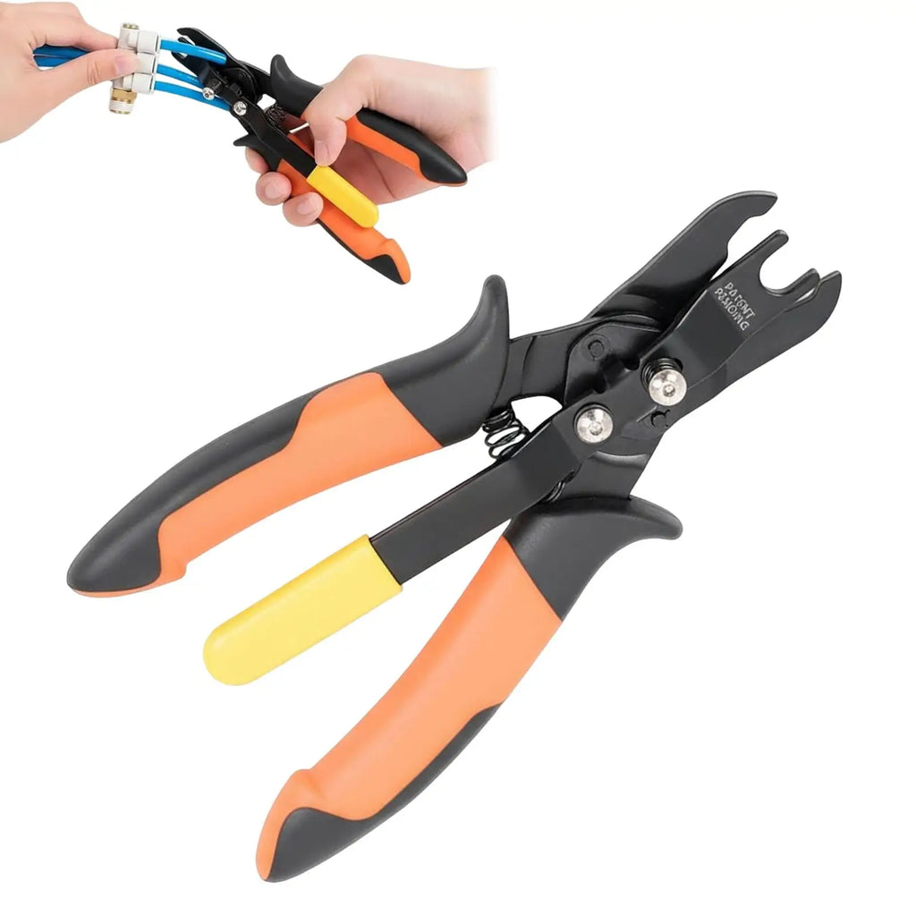 Air Line Pliers Universal Carbon Steel Quick Removal Push To Connect Disconnect Tool Air Hose Fittings for Mechanics Tools Oasis Select