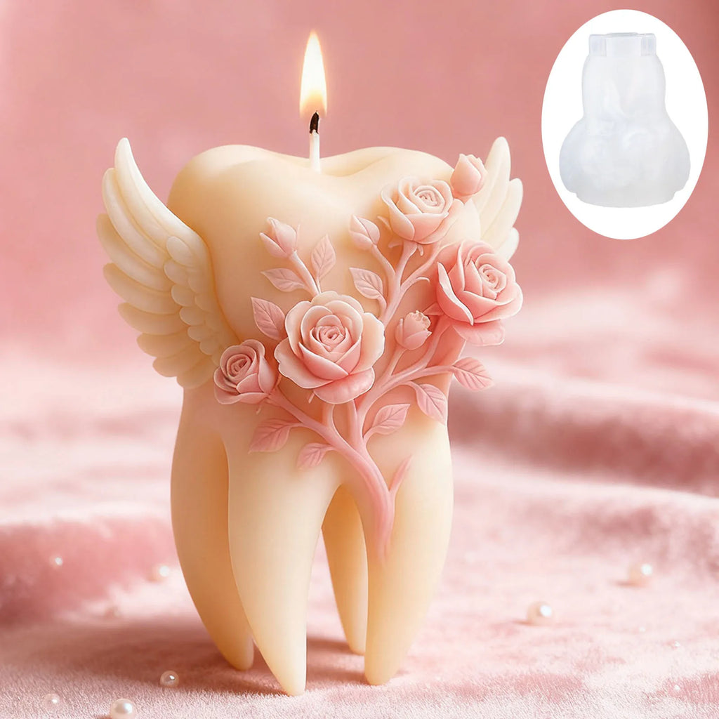 Thai Mother and Child Elephant Scented Candle Silicone Mold DIY Handmade Southeast Asian Style Ornament Silicone Mold Home Decor Oasis Select