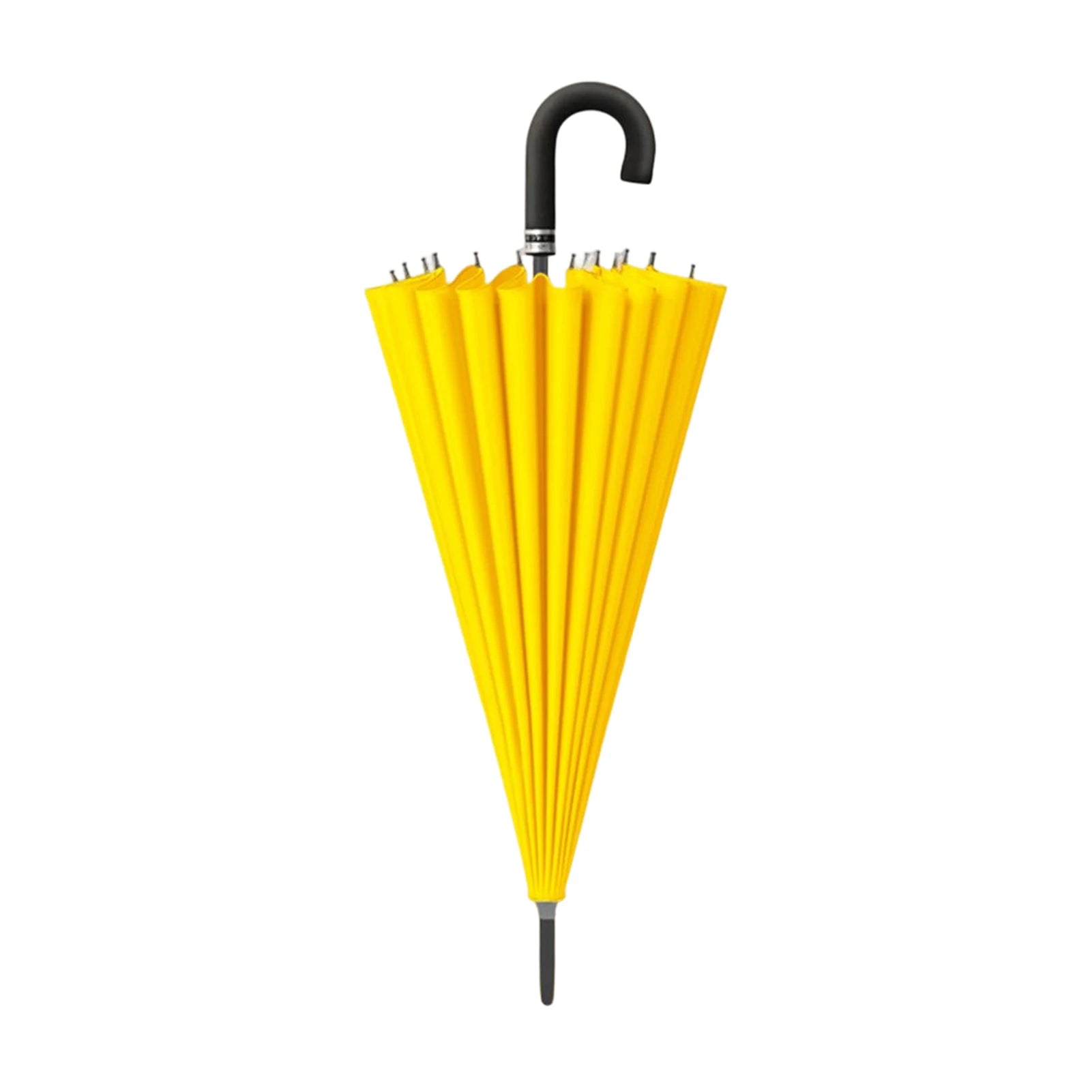 PEAKINBAGS 24-Rib UV Golf Umbrella – Large J Handle Windproof