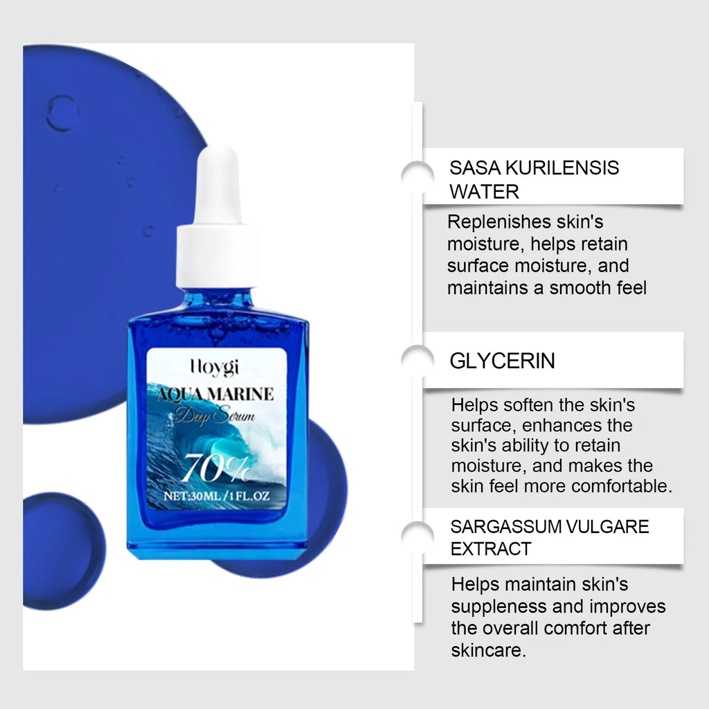 Marine Facial Serum – Hydrating & Brightening Skin Essence Face Serum Oasis Select