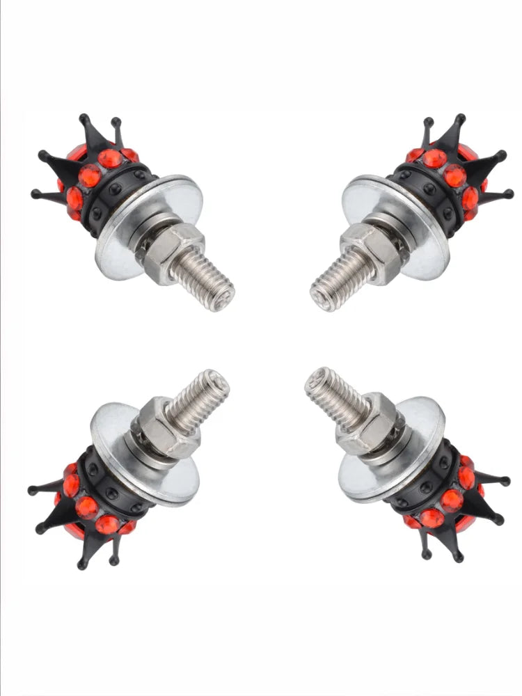 License plate screw fasteners flash installation license plate bolts license plate screw kit, suitable for cars and motorcycles Oasis Select