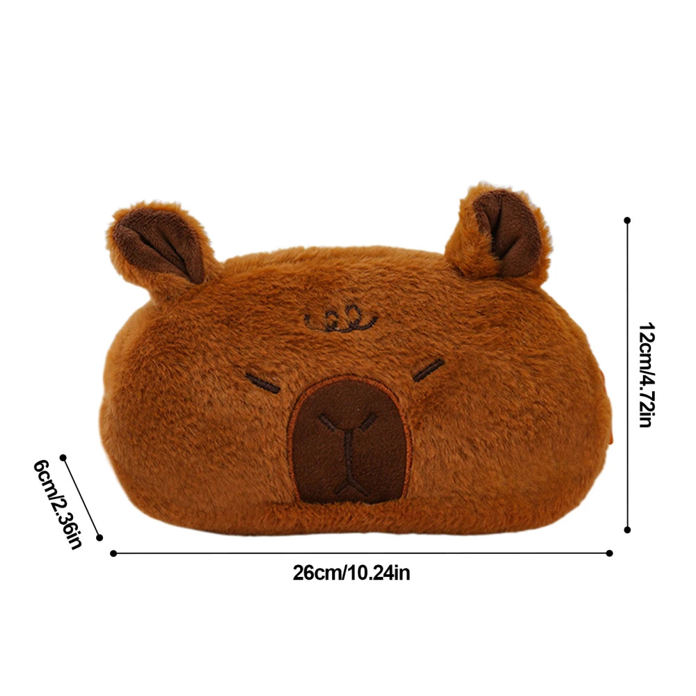 Pencil Cases For Kids Cute Cartoon Capybara Pencil Pouch Organizer Large Capacity Pen Bag School Stationeries Pencil Organizer Oasis Select 04