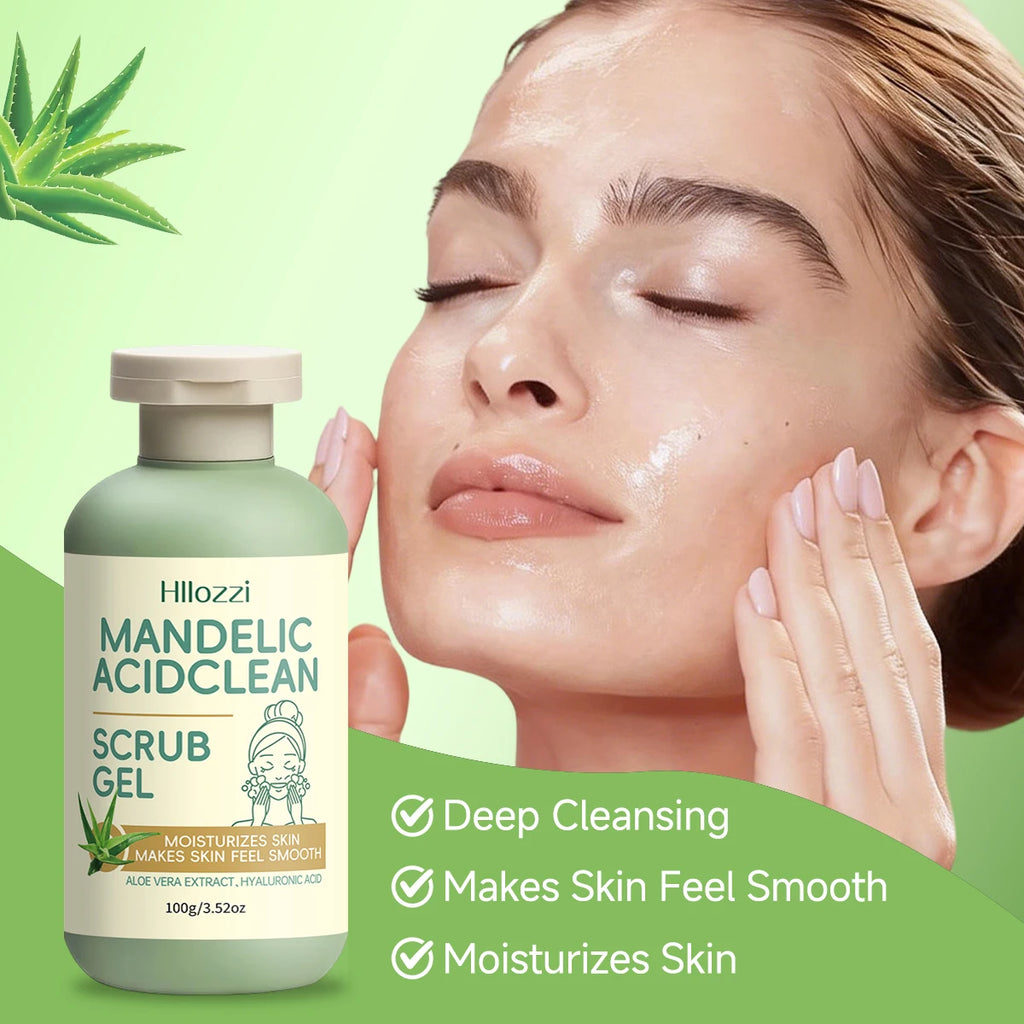 Mandelic acid cleansing and exfoliating gel deeply cleanses, gently cares for the skin, and removes surface dirt. Oasis Select