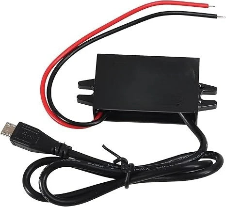 12V To 5V 3A 15W Buck Converter Module DC To DC Regulator Car Power Converter With Wire Interface For Car LED Display Car Radio Oasis Select Single micro 12V 5V 3A