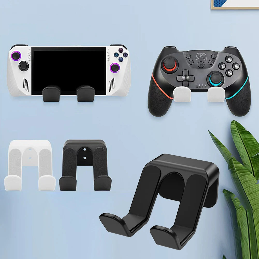 Wall Mounted Game Controller Bracket No Punching Bracket Base Required Controller Storage Rack for Nintendo Switch Pro Sony Xbox Oasis Select