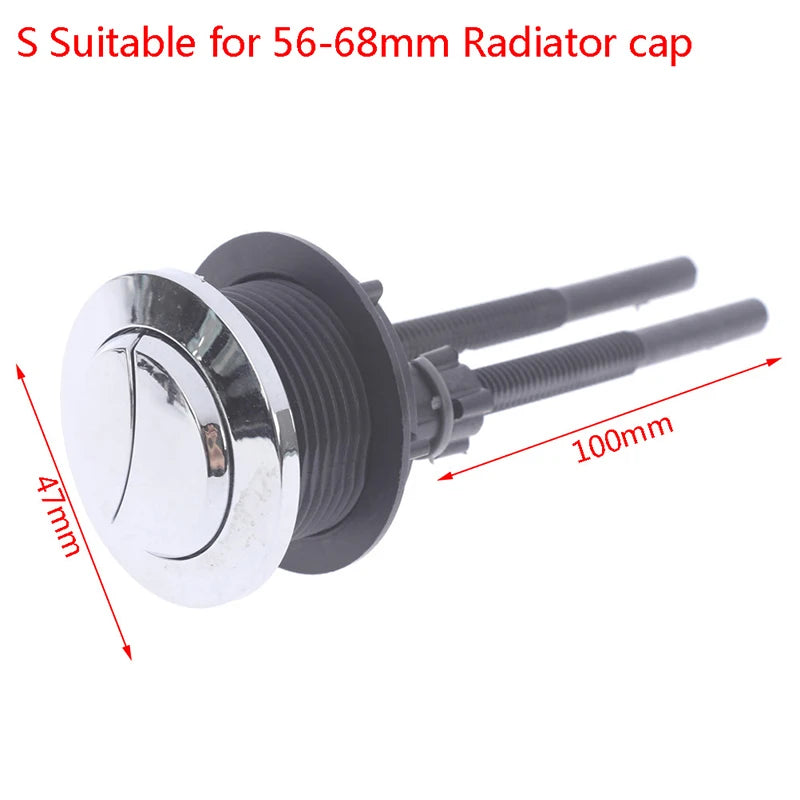 1PC Dual Flush Toilet Tank Button Round Shape Toilet Push Dual Flush Buttons Bathroom Accessories 70mm/57mm/47mm Oasis Select S