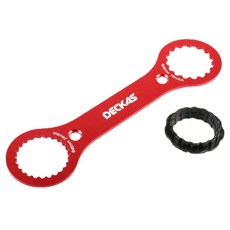 Aluminum alloy mid-axle wrench tool DUB/TL-FC32 25 24 multi-function BB wrench tool Oasis Select Red