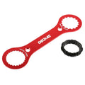 Aluminum alloy mid-axle wrench tool DUB/TL-FC32 25 24 multi-function BB wrench tool Oasis Select Red