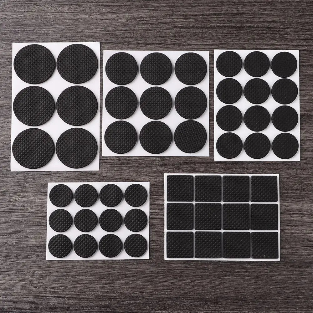 6/9/12PCS Self Adhesive Non-slip Mat Bumper Cushion Furniture Leg Foot Mat Felt Pads For Chair Table Protector Hardware Oasis Select