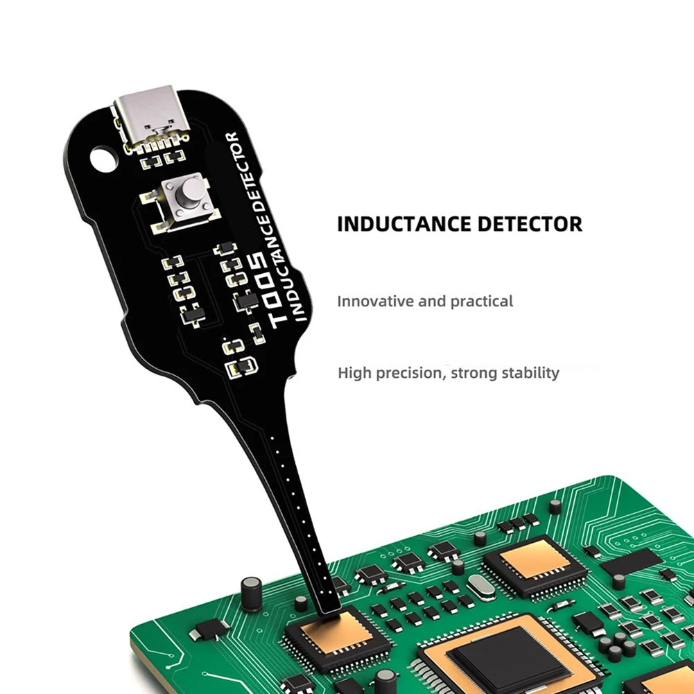 CT-1 Motherboard Coil Tester Inductor Detection Tool For Electromagnetic Induction Quick Fault Check For PCB Oasis Select