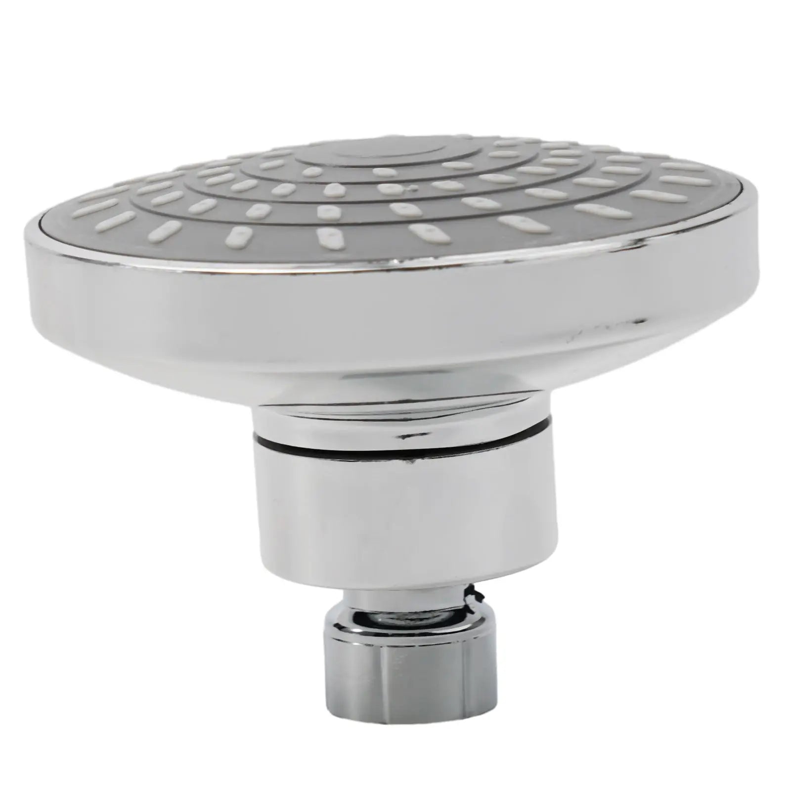 Shower Head Sprayer Adjustable Rainfall Wall-Mounted Chrome ABS Plastic High-Pressure Shower Heads Bathroom Fixture Accessories Oasis Select