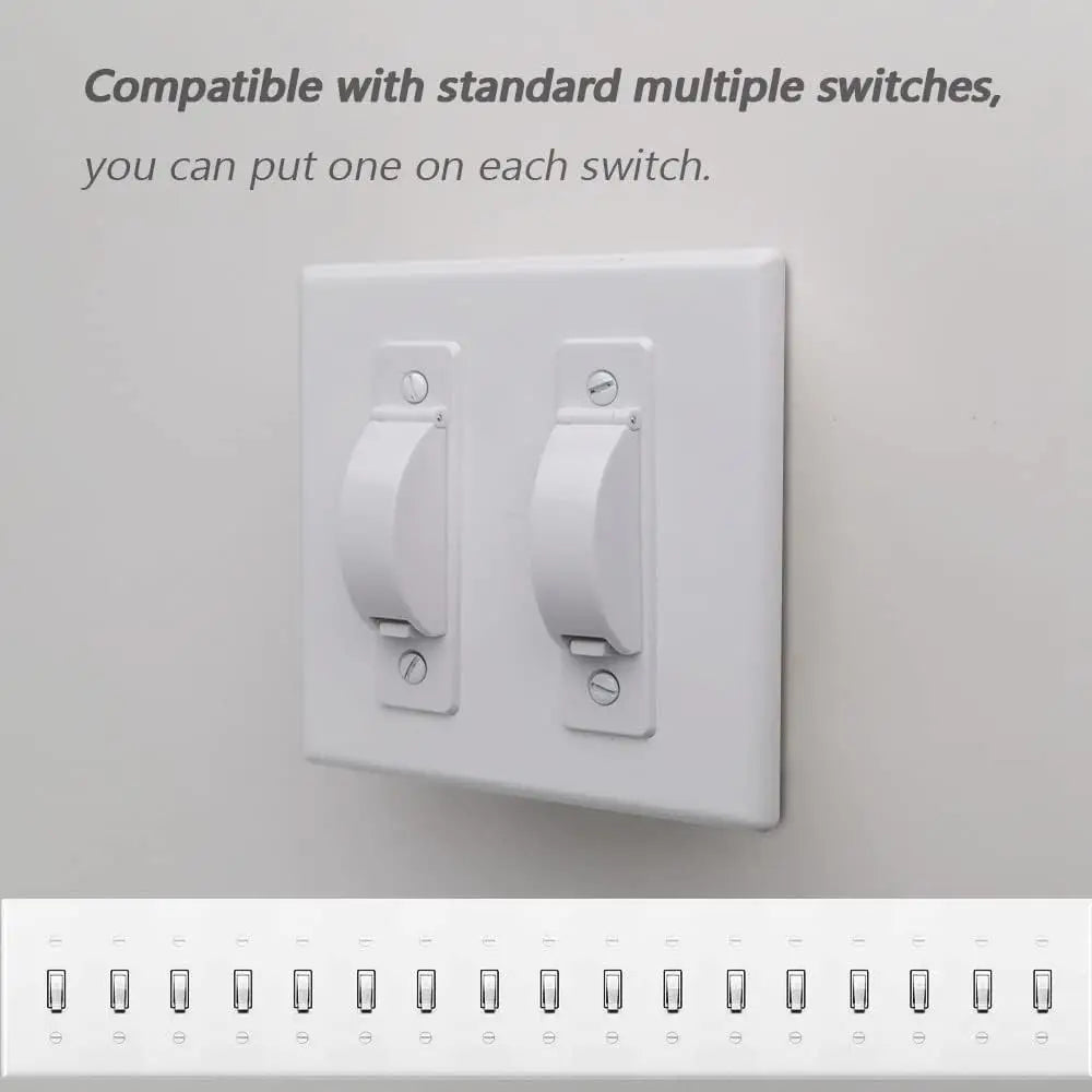 Home Protection Wall Switch Guard Unisex Proof Prevent Accidental Light Switch Cover Cover Oasis Select