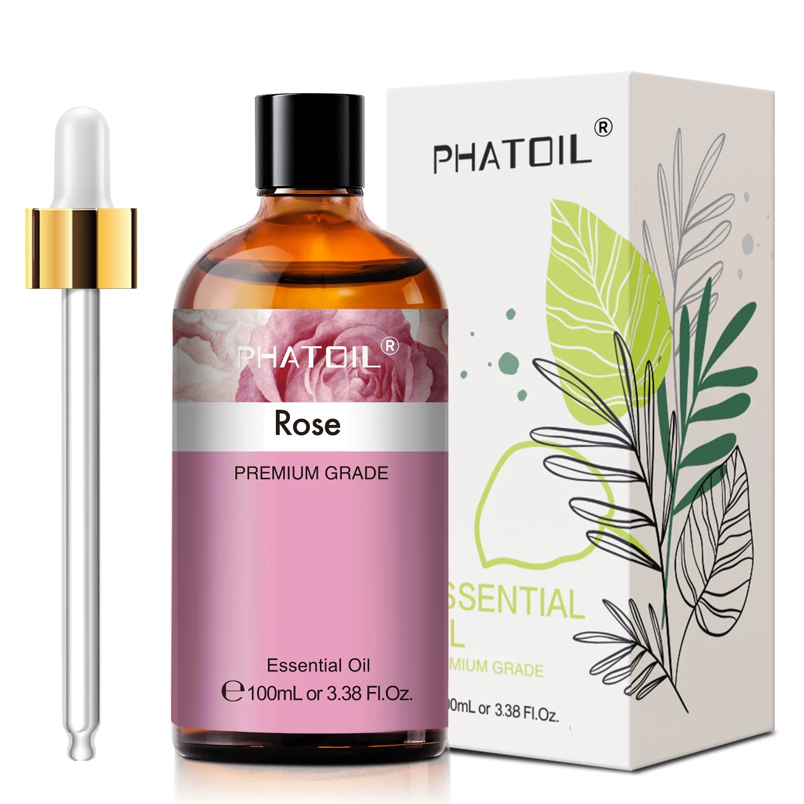 PHATOIL 100ml Pure Essential Oils for Diffuser | Aromatherapy