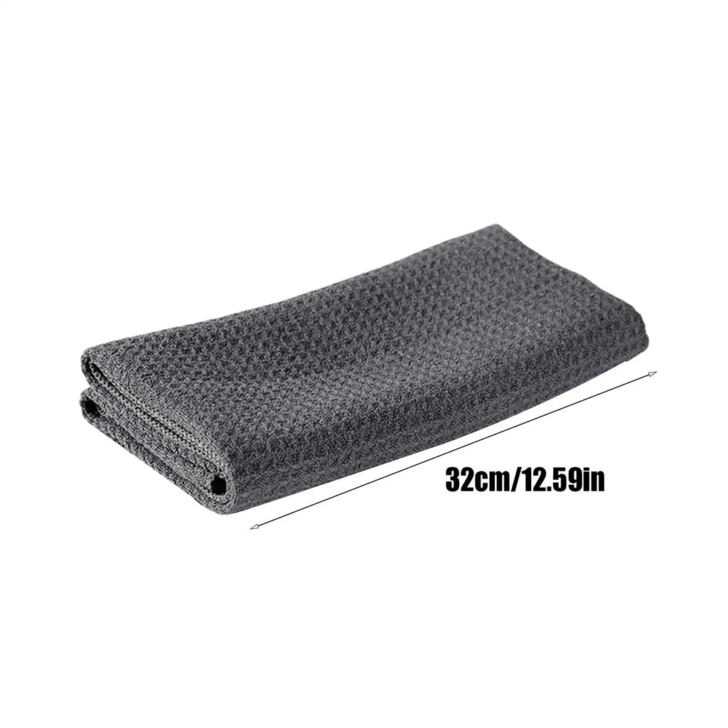 Washable Towel Absorbent Waffle Weave Kitchen Towels Lint-Free & Quick-Dry Cleaning Cloth For Dishes Floor Car Mirror Furniture Oasis Select