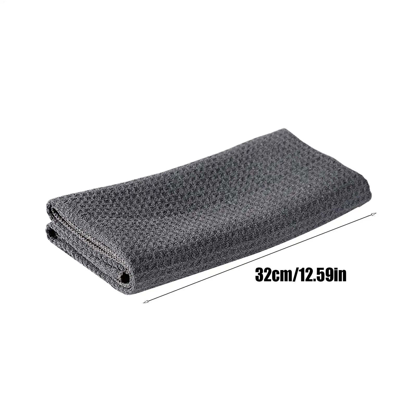 Washable Towel Absorbent Waffle Weave Kitchen Towels Lint-Free & Quick-Dry Cleaning Cloth For Dishes Floor Car Mirror Furniture Oasis Select