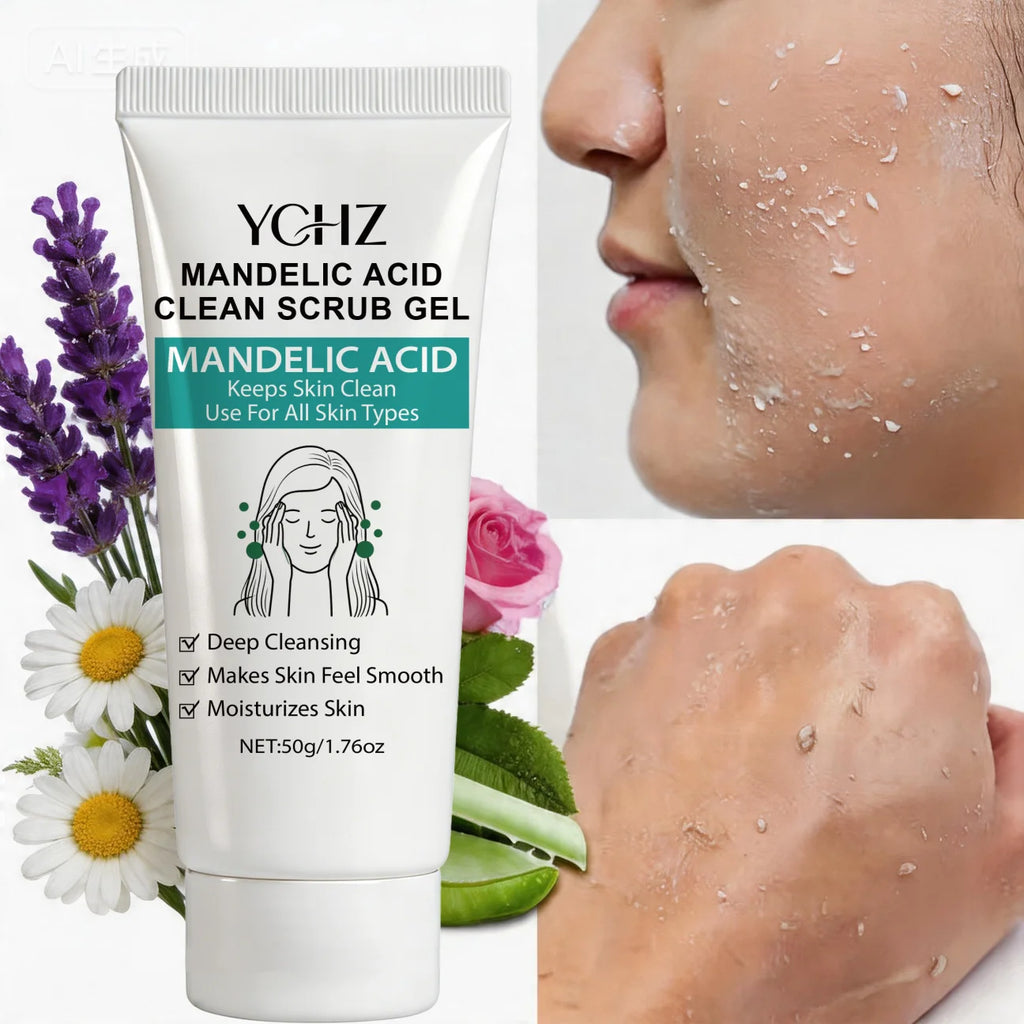 Mandelic Acid Cleansing Gel – Aloe Vera & Rose | 50g