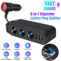 Car Charger For Phones 120W Plug And Play Charger Splitter Overcharge Protection Charger Adapter PD QC3.0 Car Charger Oasis Select Default Title