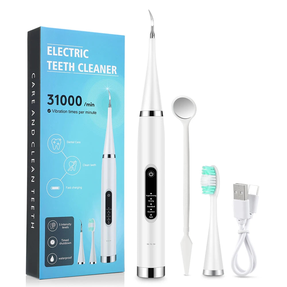 AFDEAL Sonic Toothbrush & Dental Scaler – 5-Mode Oral Care
