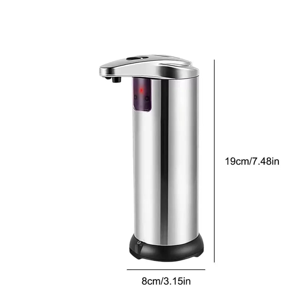 New Stainless Steel Automatic Soap Dispenser Waterproof Electric Touchless Soap Dispenser Foam Soap Machine Bathroom Oasis Select