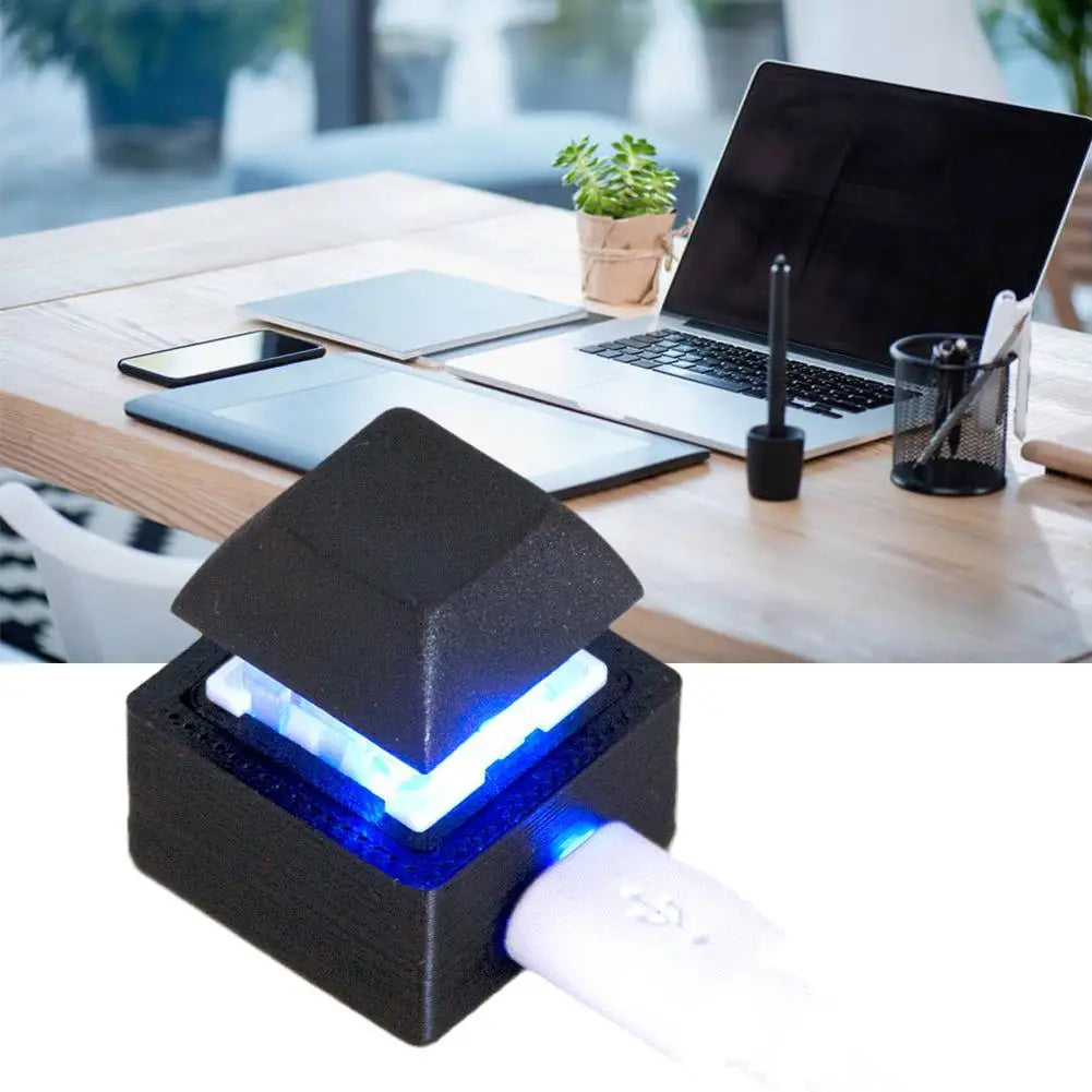 USB Programmable Macro Mechanical Keypad – 1-Key Shortcut