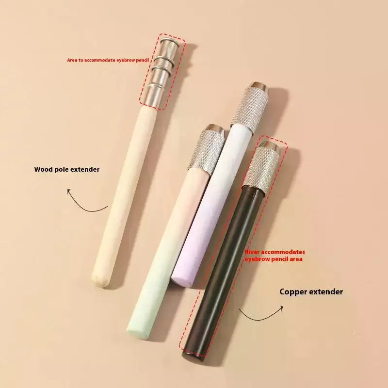 1Pcs Writing Metal Color Rod Adjustable Single Head Pencil Extender Holder Sketch School Painting Art Write Tool Oasis Select