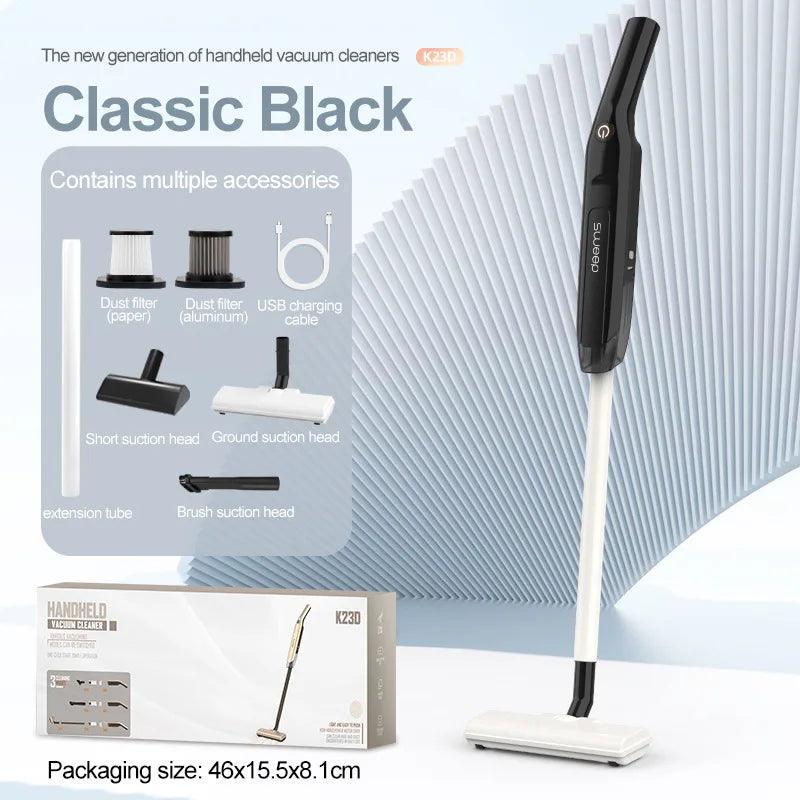 GUOHE 20000Pa Wireless Handheld Vacuum – Cordless Low Noise