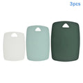 1/3Pcs Plastic Cutting Board Multifunctional Cutting Board For Vegetables Fruits Baby Food Household Non-Slip Cutting Board Oasis Select 3pcs